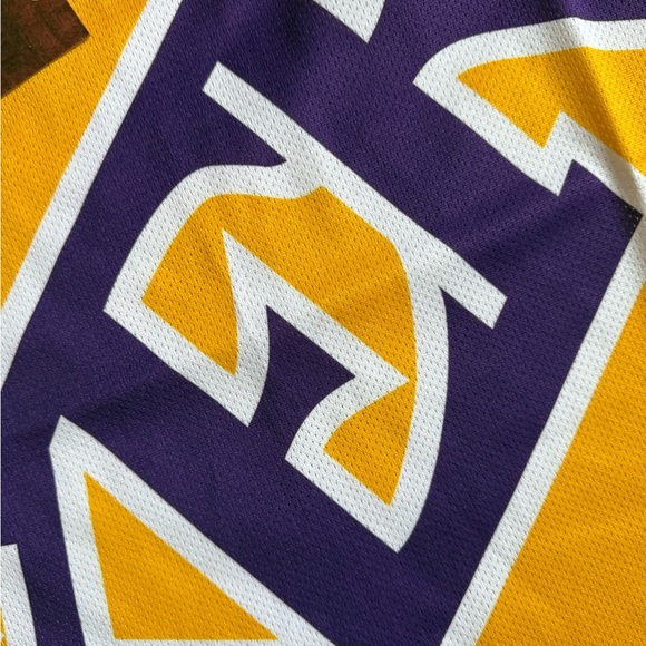 Men’s Los Angeles Lakers Jersey, Mitchell & Ness, Size Large, NWT - Picture 5 of 6